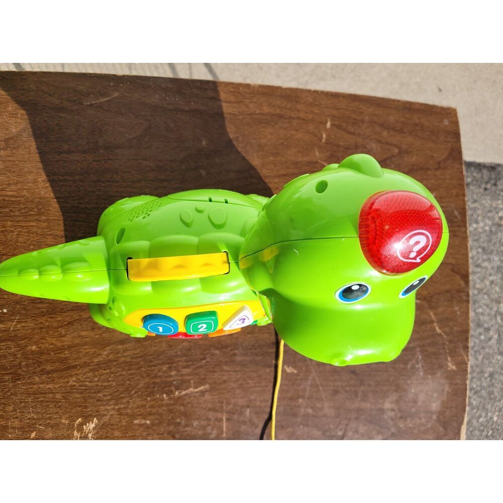 VTech Spinning Lights Learning Hippo — Interactive ABCs & Numbers - Picture 2 of 7